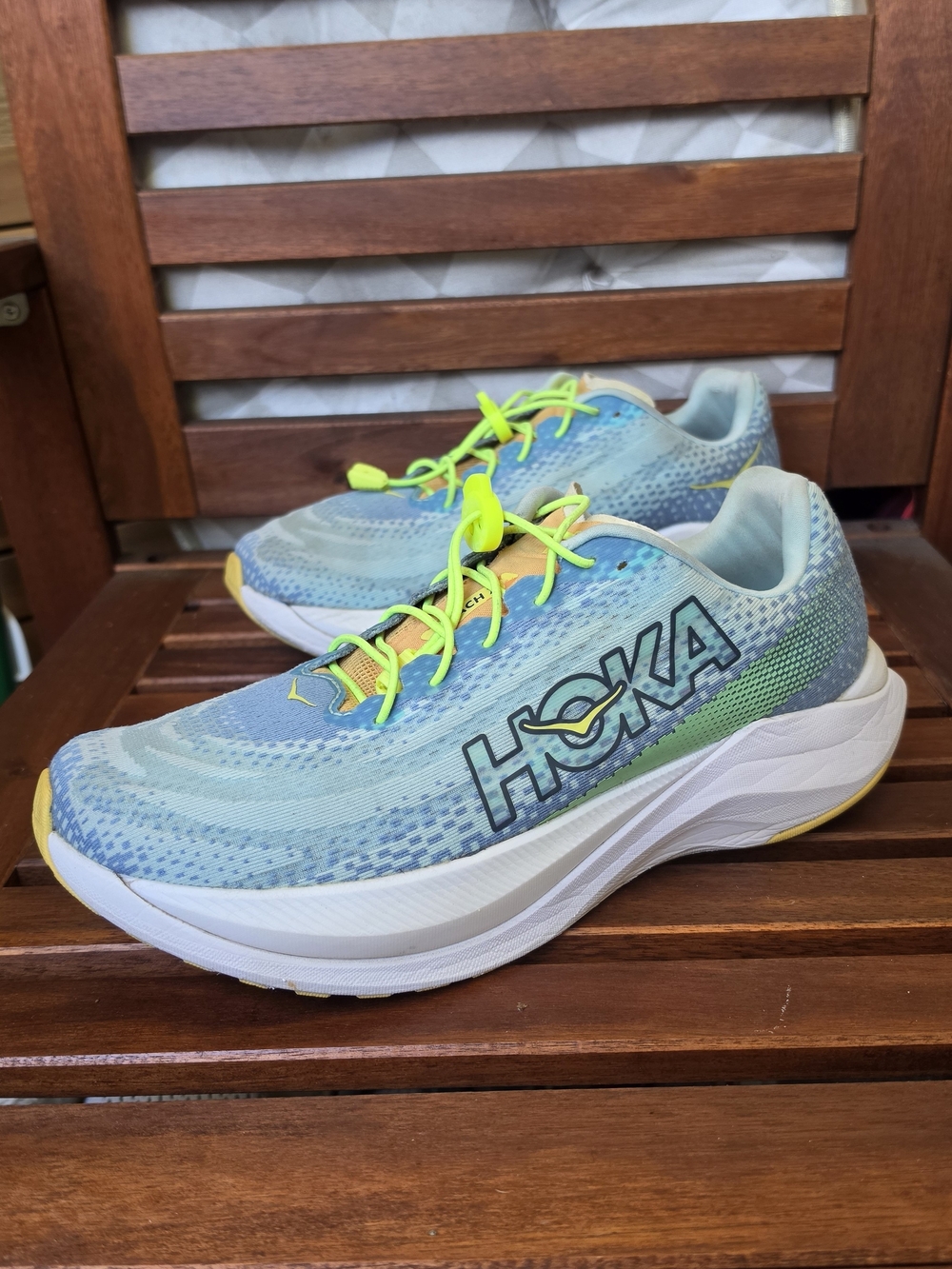 HOKA Mach X running shoes Men's SIZE 11.5D